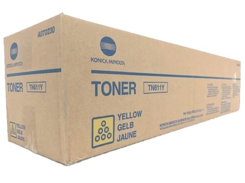 TN611Y (A070230) Yellow Toner Cartridge