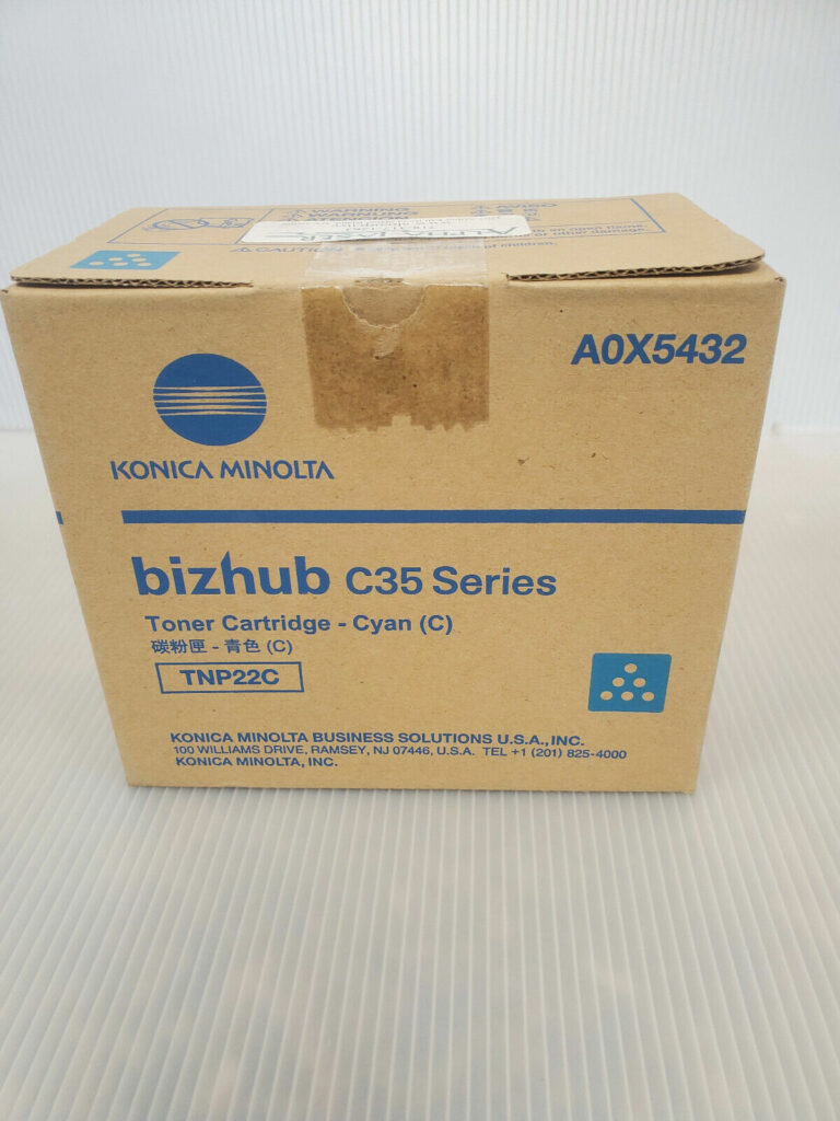 TNP22C (A0X5432) Cyan Toner Cartridge