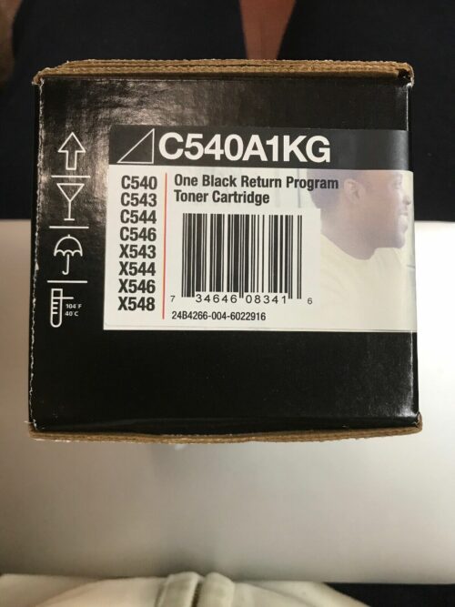 C540A1KG Black Toner Cartridge