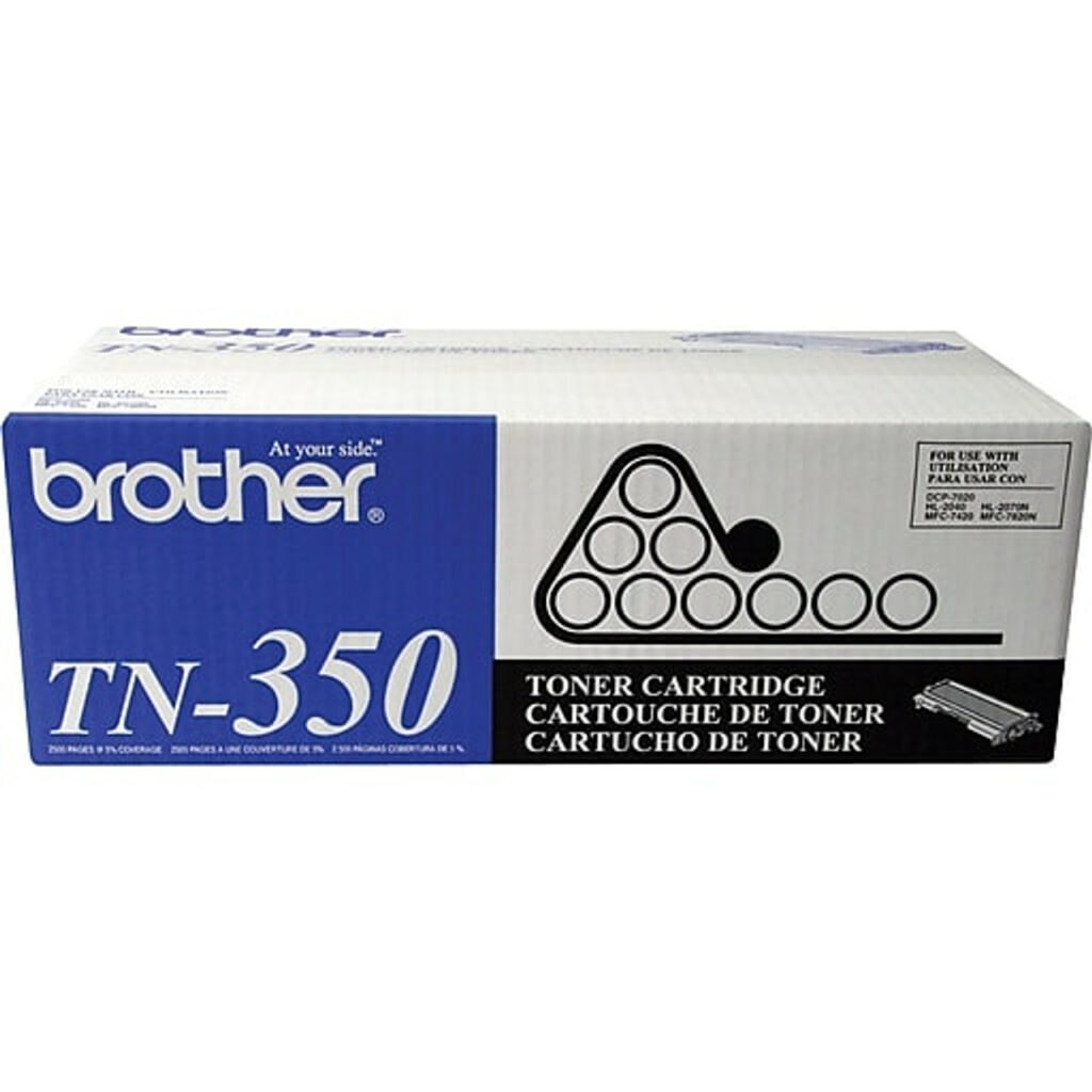 TN350 Black High-Yield Toner Cartridge