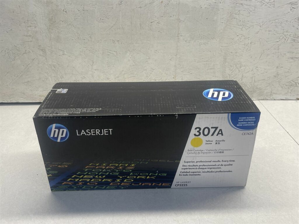 CE742A (307A) Yellow Toner Cartridge