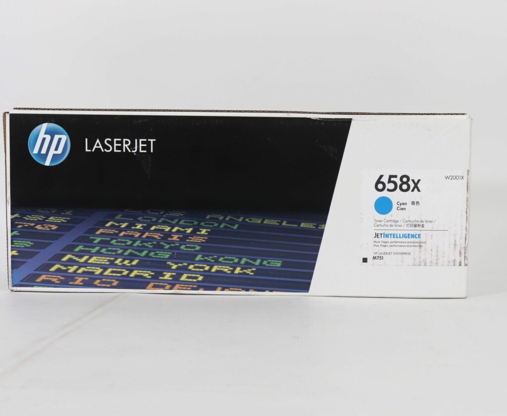 W2001X (658X) Cyan High-Yield Toner