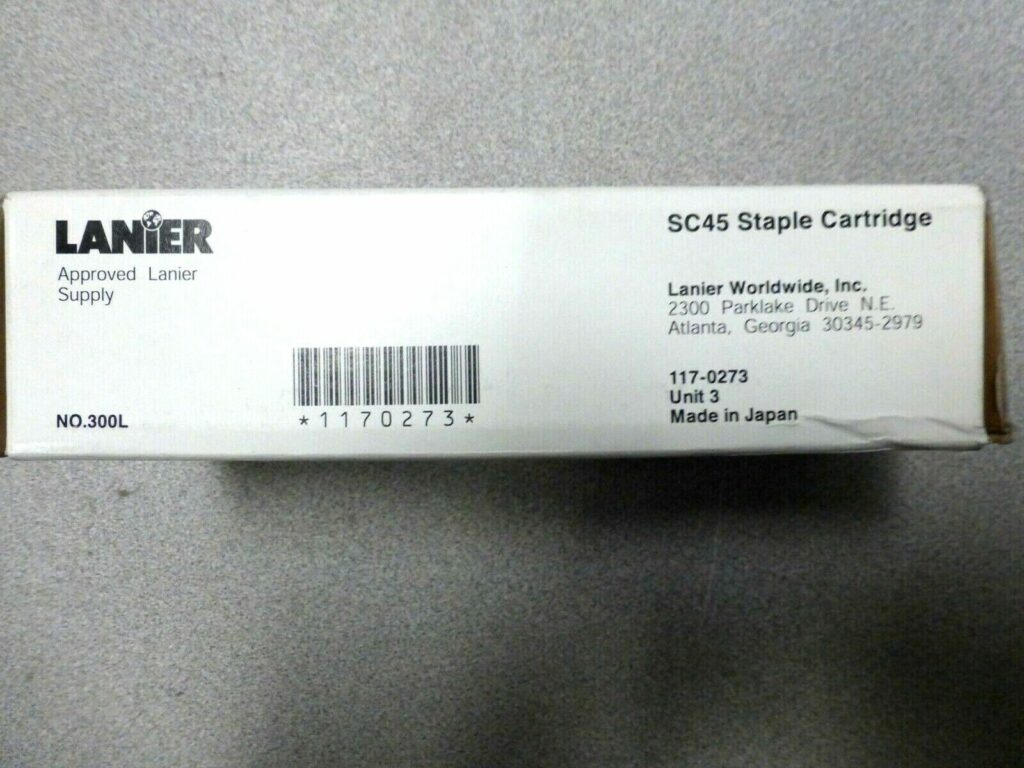 117-0273 SC45 Type L1 Staples