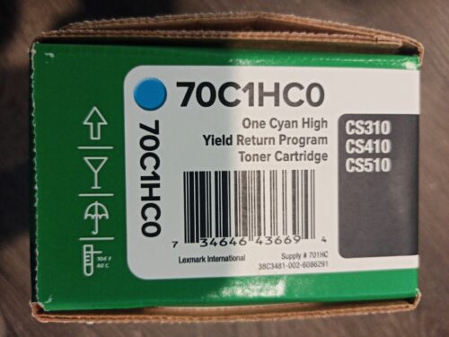 70C1HC0 (701HC) Cyan High-Yield Toner