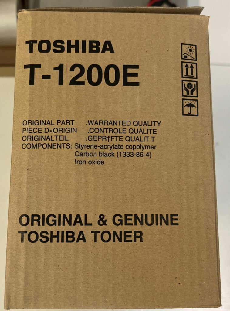 T1200E Black Toner
