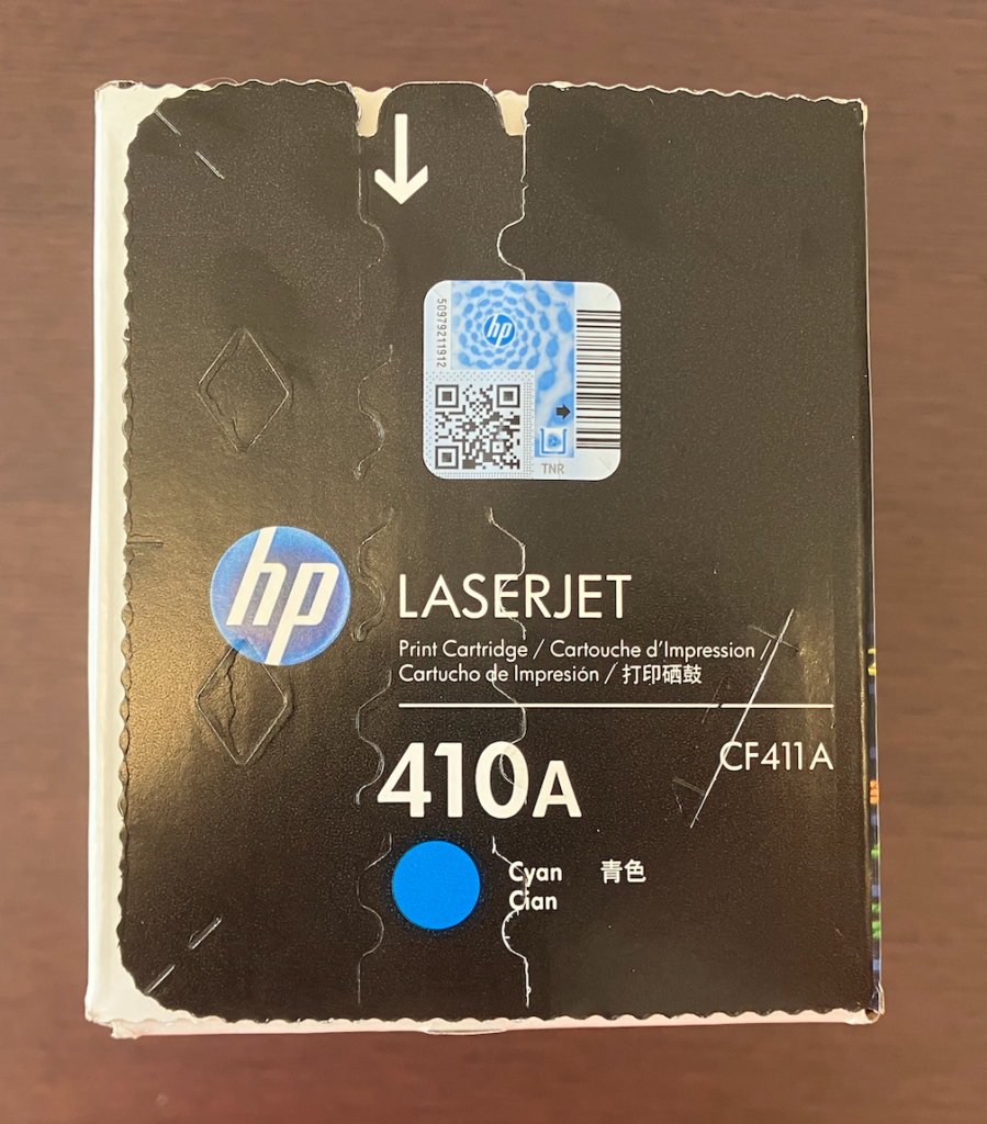 CF411A (410A) Cyan Toner Cartridge