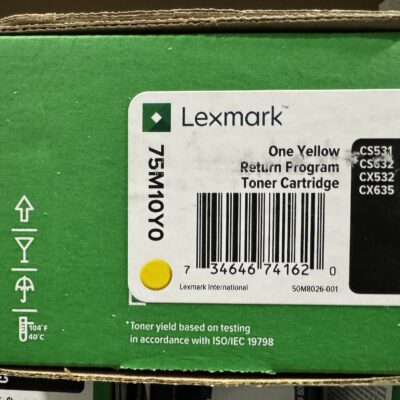 75M10Y0 Yellow Toner