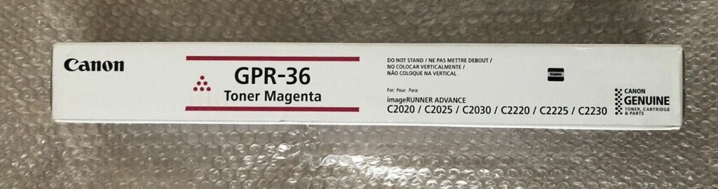 GPR36 (3784B003) Magenta Toner Cartridge