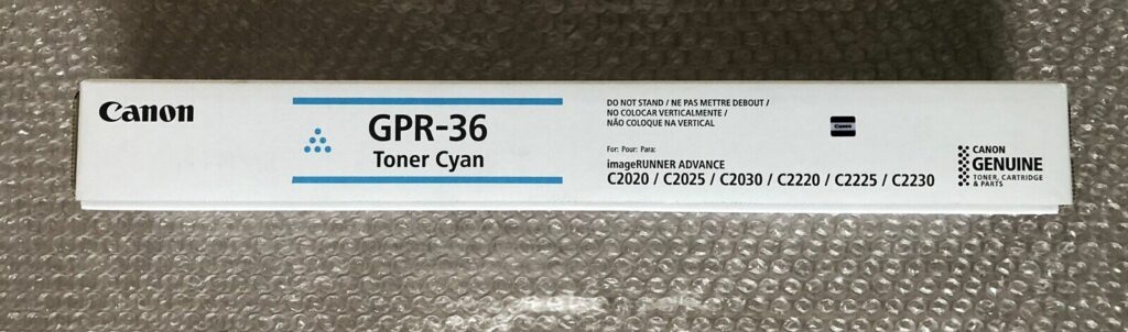GPR36 (3783B003) Cyan Toner Cartridge
