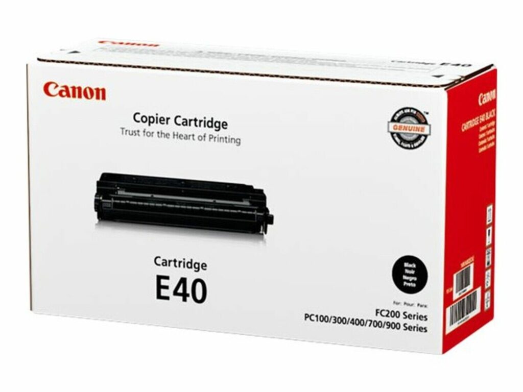 E40 (1491A002) Black Toner Cartridge
