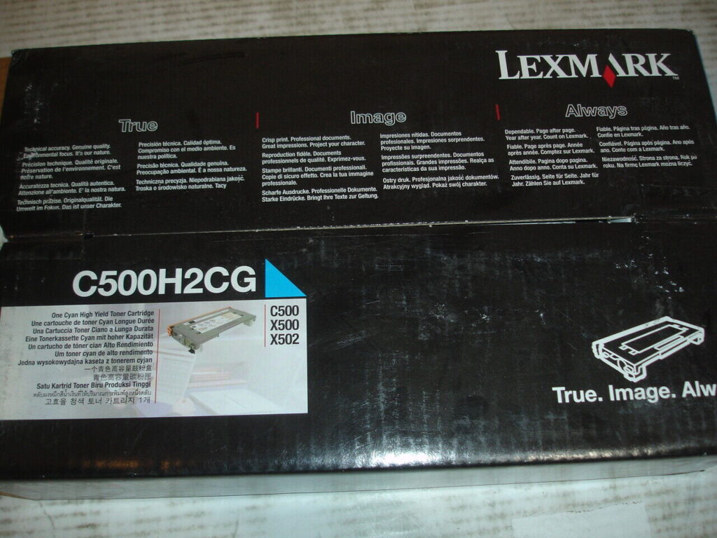 C500H2CG Cyan High-Yield Toner