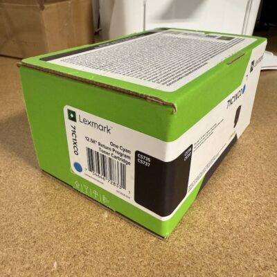 71C1XC0 Cyan Toner Cartridge