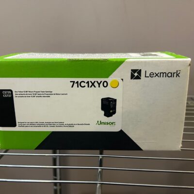 71C1XY0 Yellow Toner Cartridge
