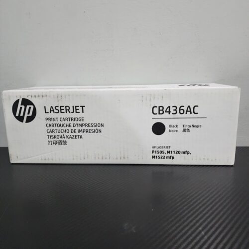 CB436AC (36A) Black Toner Cartridge