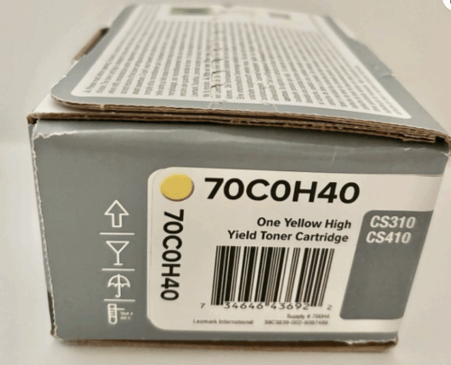 70C0H40 (700H4) Yellow High-Yield Toner