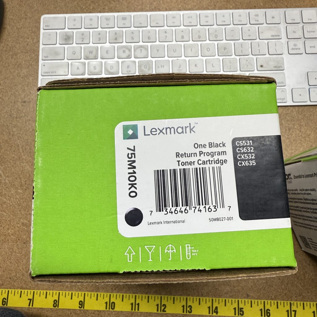 75M10K0 Black Toner