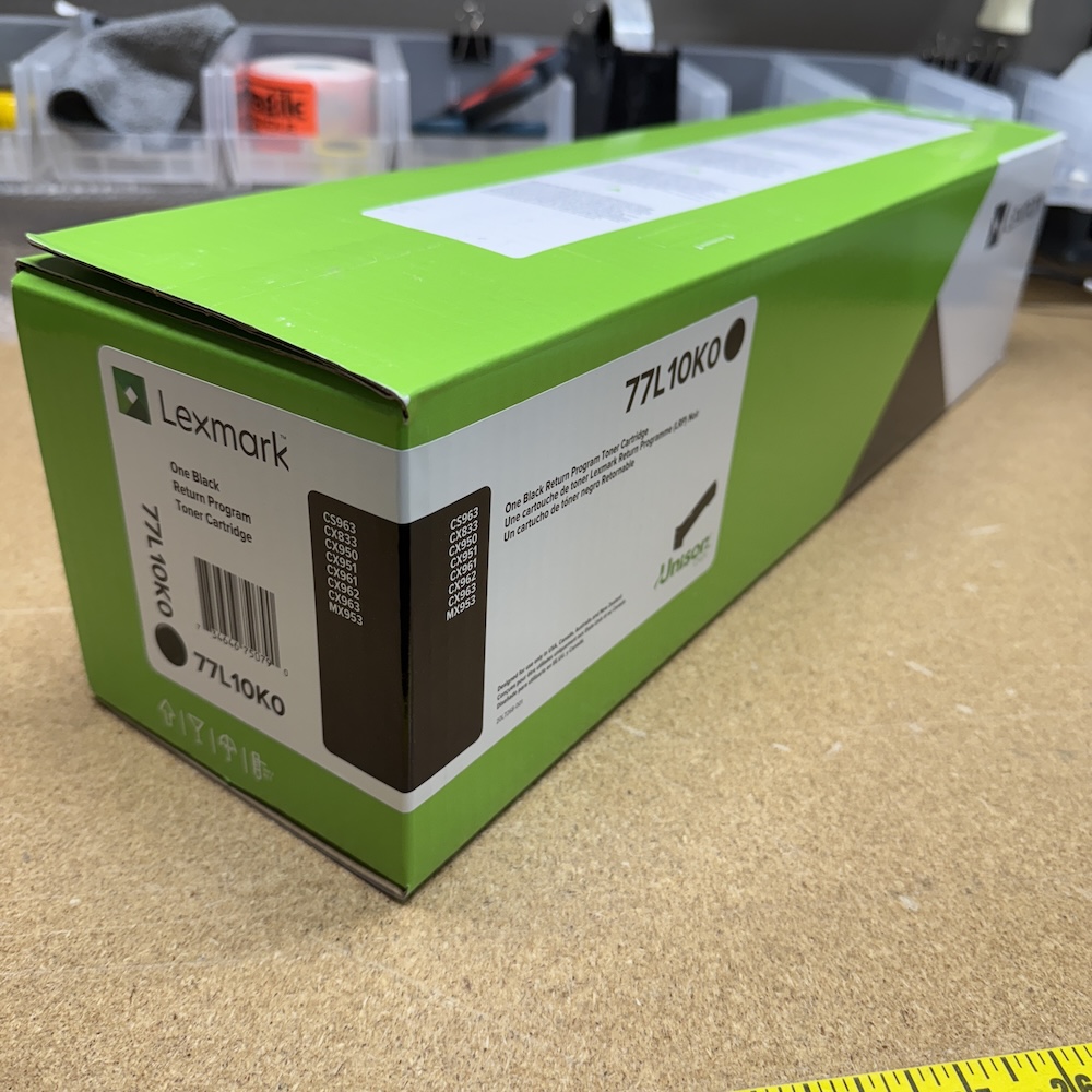 77L10K0 Black Toner Cartridge