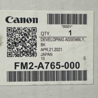 FM2-A765-000 (FM4-8354-010) Black Developer Assembly