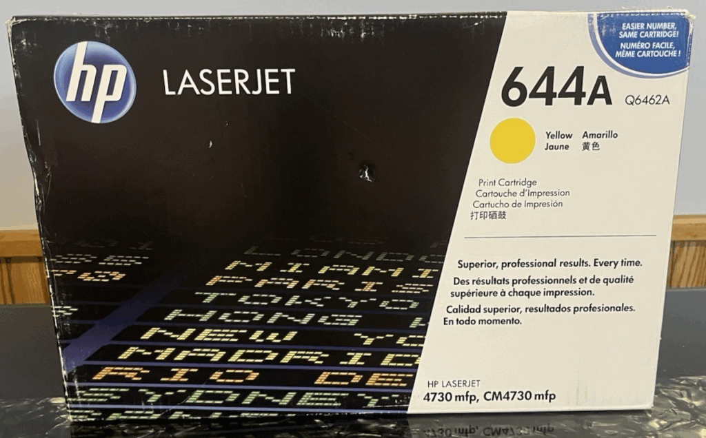 Q6462A (644A) Yellow Toner Cartridge