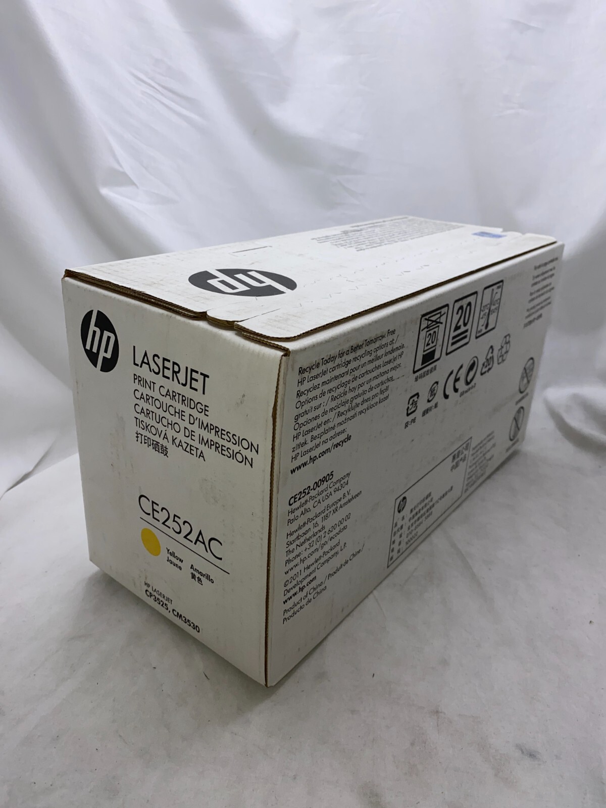 CE252AC (504A) Yellow Toner Cartridge