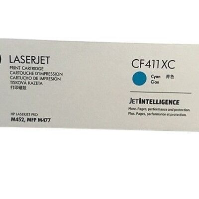 CF411XC (410X) Cyan High-Yield Toner Cartridge