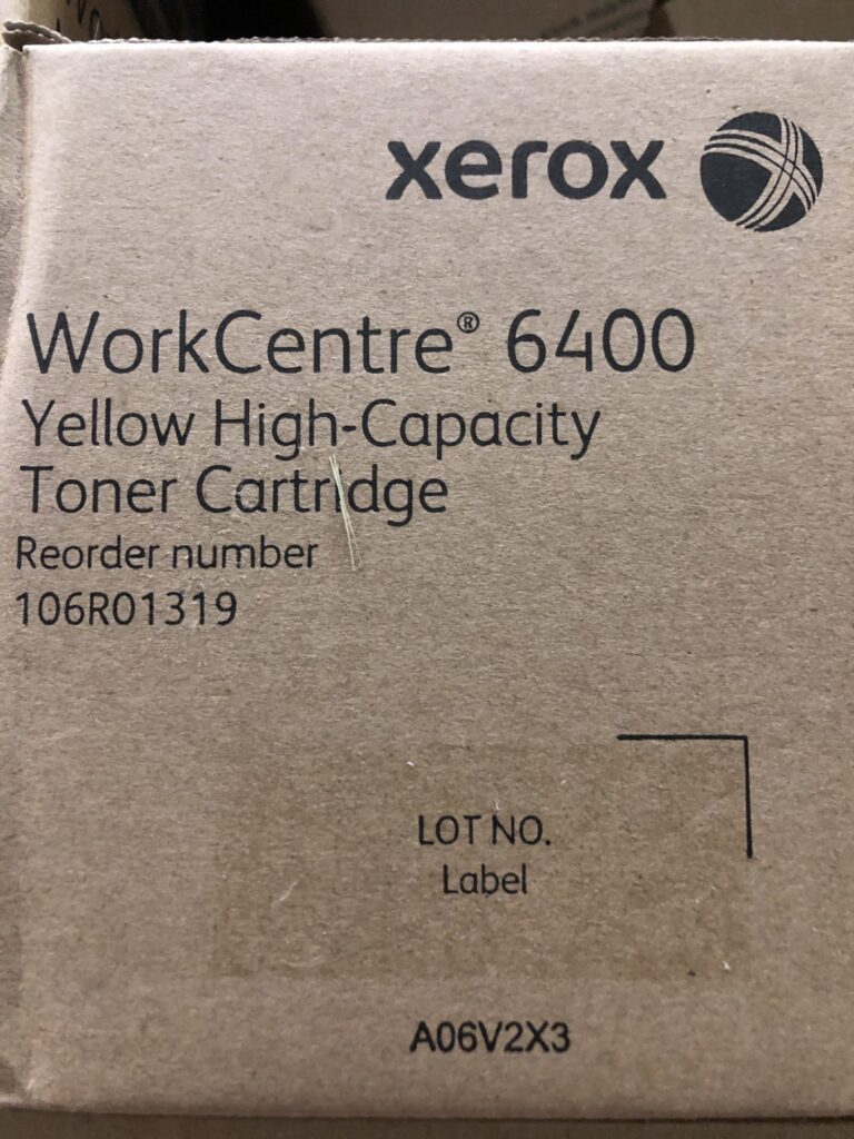106R01319 (106R1319) Yellow High-Yield Toner