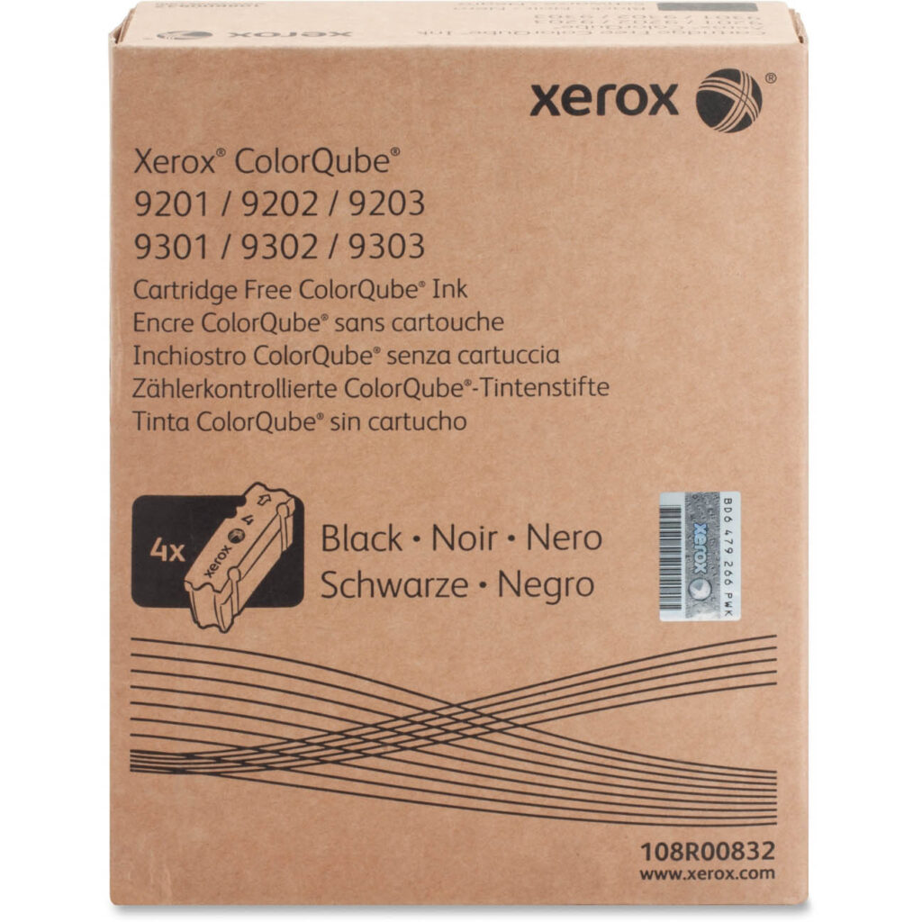 108R00832 (108R832) Black Solid Ink