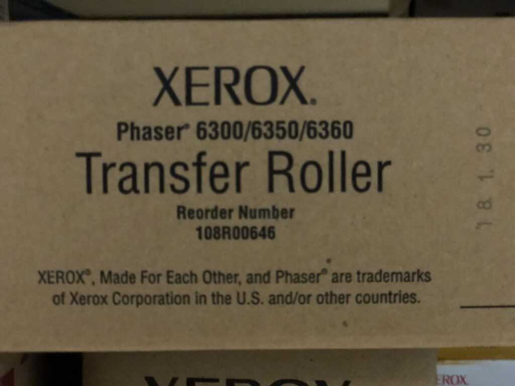 108R00646 (108R646) Transfer Roller