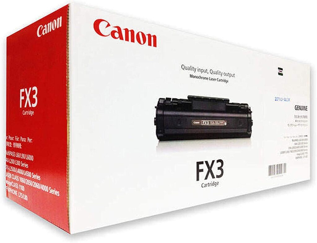 FX3 (1557A002) Black Toner Cartridge