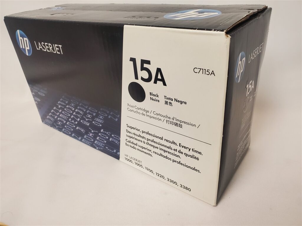 C7115A (15A) Black Toner Cartridge