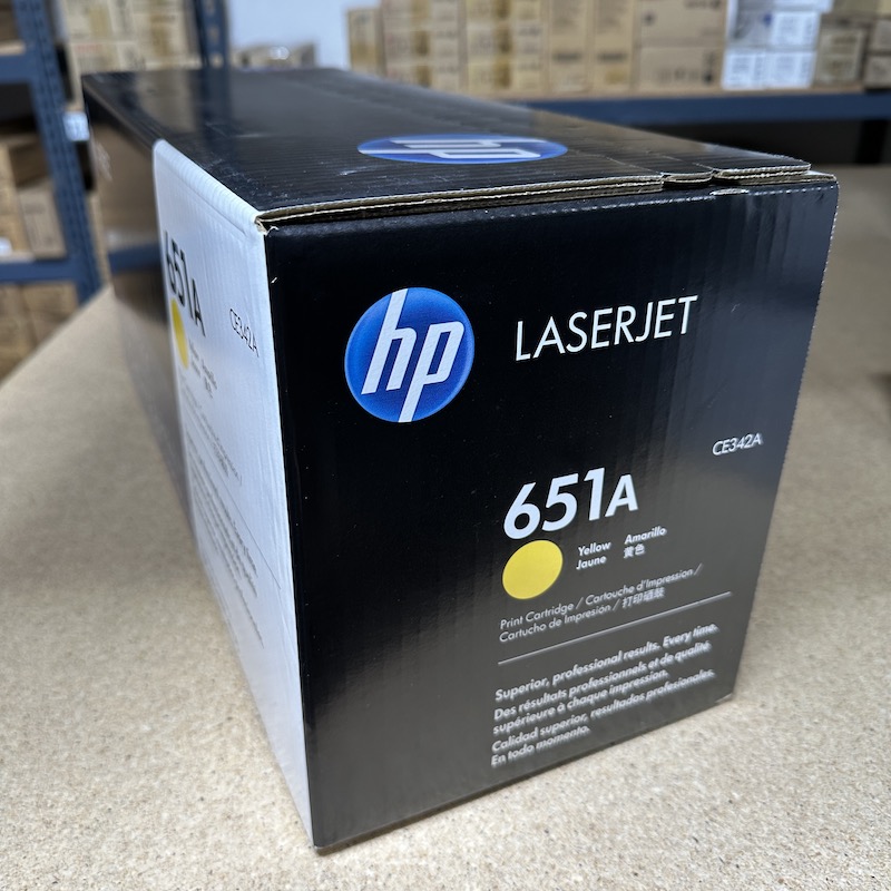 CE342A (651A) Yellow Toner Cartridge