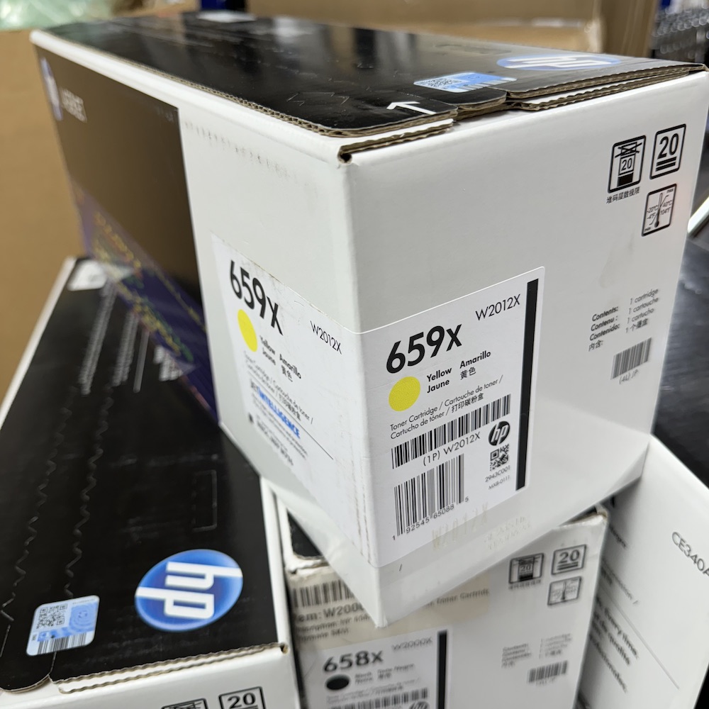W2012X (659X) Yellow High-Yield Toner