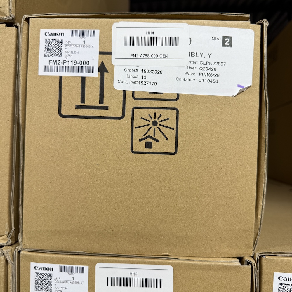 FM2-A788-000 (FM2P119000) Yellow Developer Unit