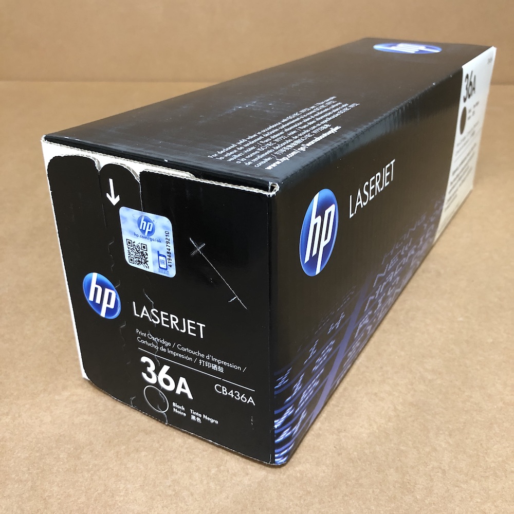 CB436A (36A) Black Toner Cartridge