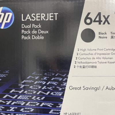 CC364XD (64X) Black 2-Pack High-Yield Toner