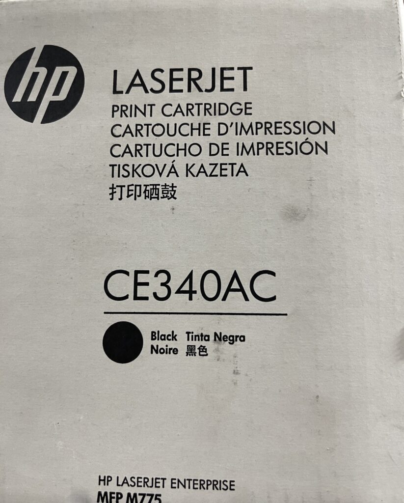 CE340AC (651A) Black Toner Cartridge