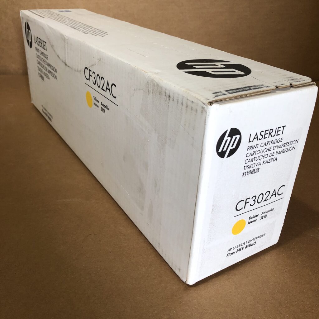 CF302AC (827A) Yellow Toner Cartridge