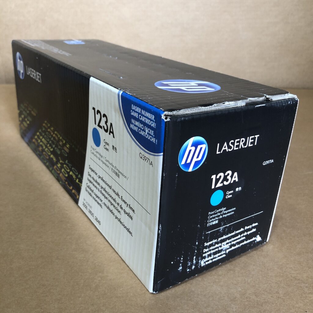 Q3971A (123A) Cyan Toner Cartridge