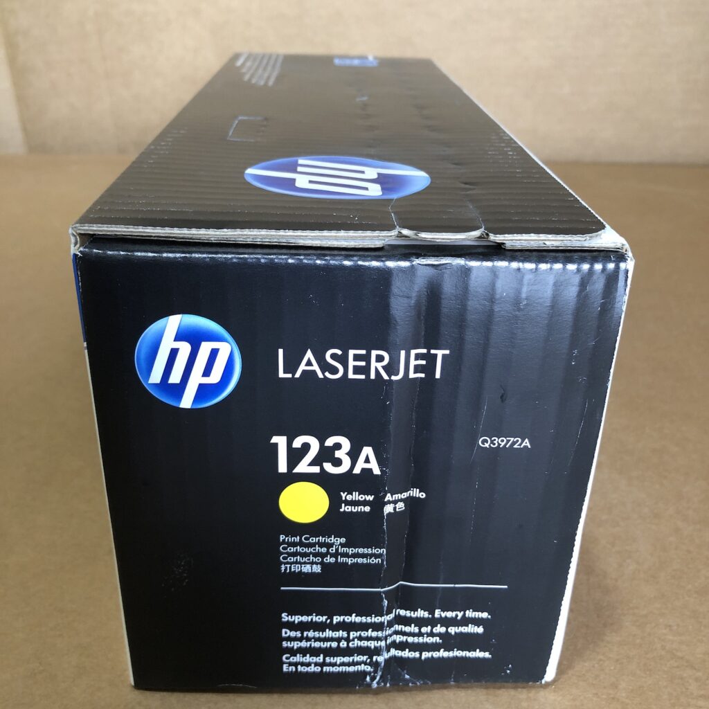 Q3972A (123A) Yellow Toner Cartridge