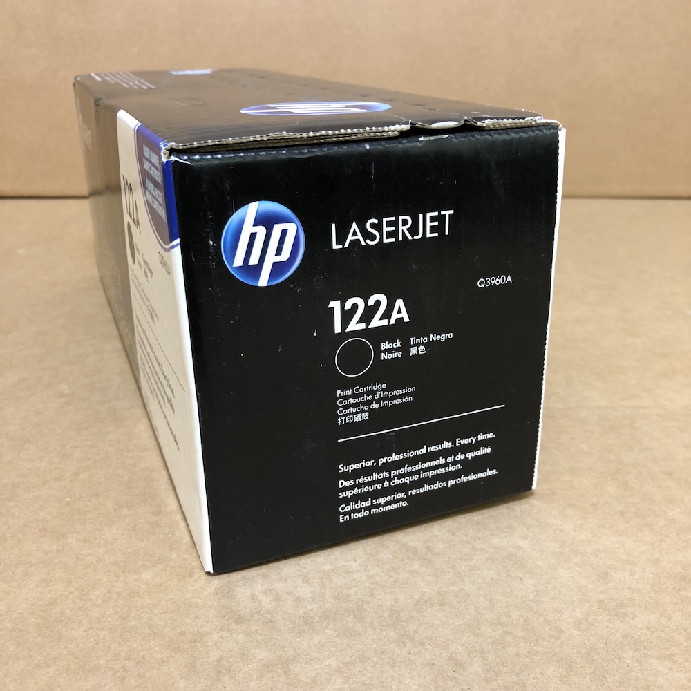 Q3960A (122A) Black High-Yield Toner Cartridge
