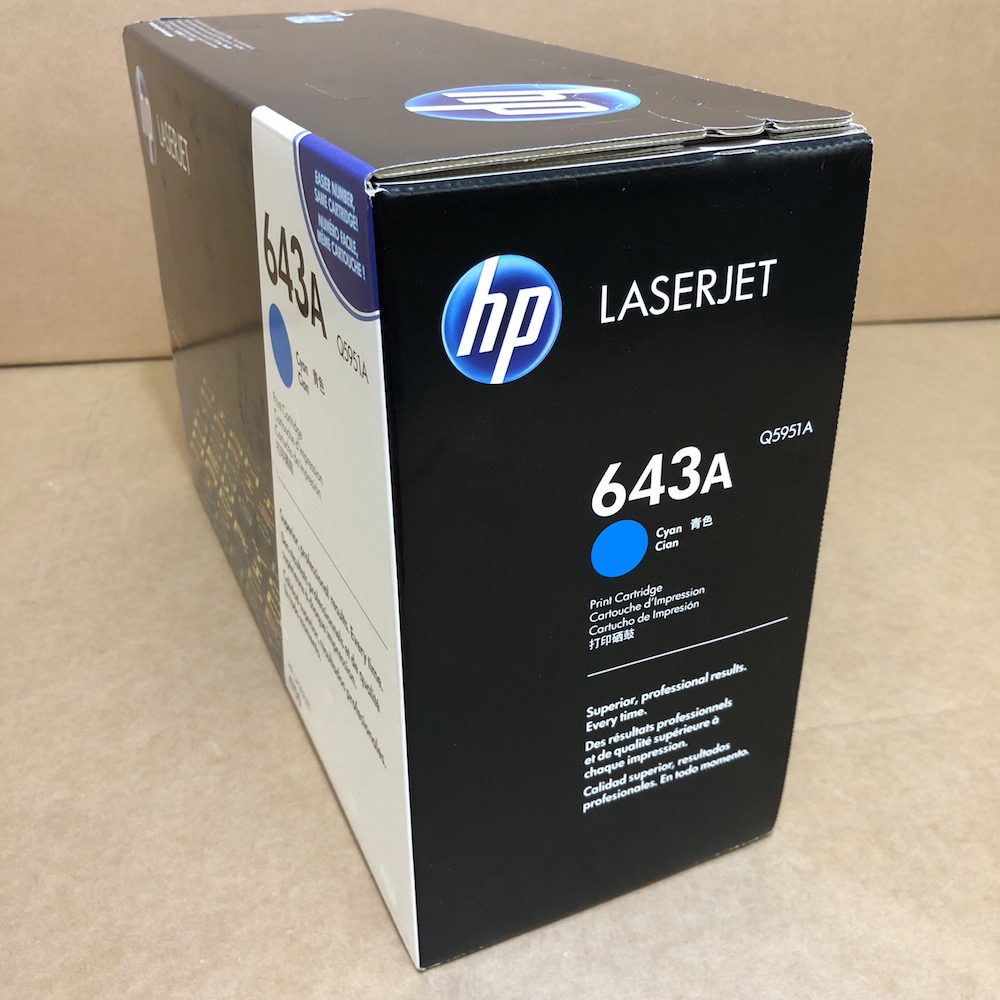 Q5951A (643A) Cyan Toner Cartridge