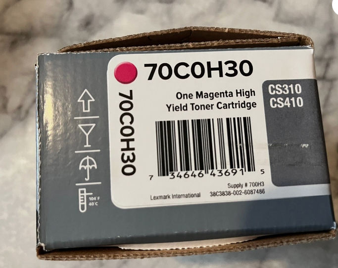 70C0H30 (700H3) Magenta High-Yield Toner
