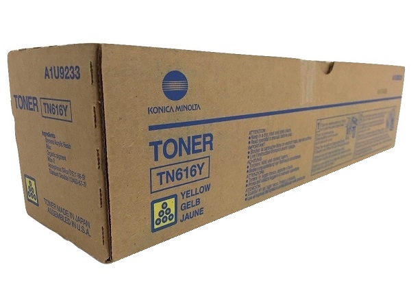 TN616Y (A1U9233) Yellow Extra High-Yield Toner