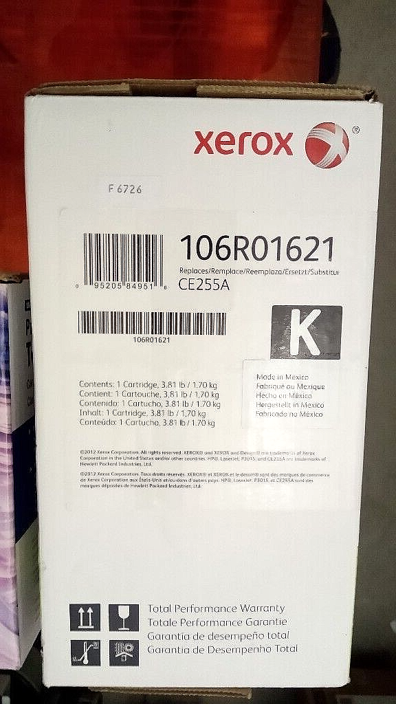 ‘-106R01621 Black Toner Cartridge (HP CE255A)