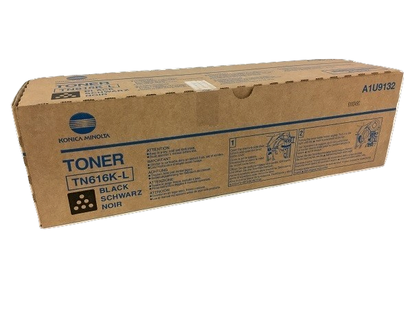 TN616KL (A1U9132) Black Toner Cartridge