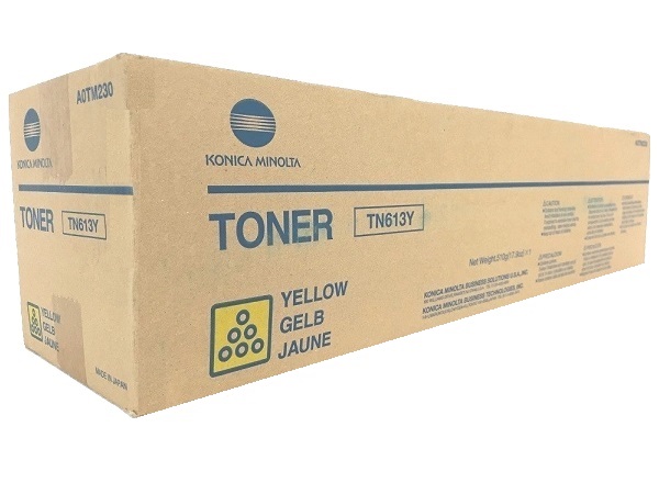 TN613Y (A0TM230) Yellow Toner Cartridge