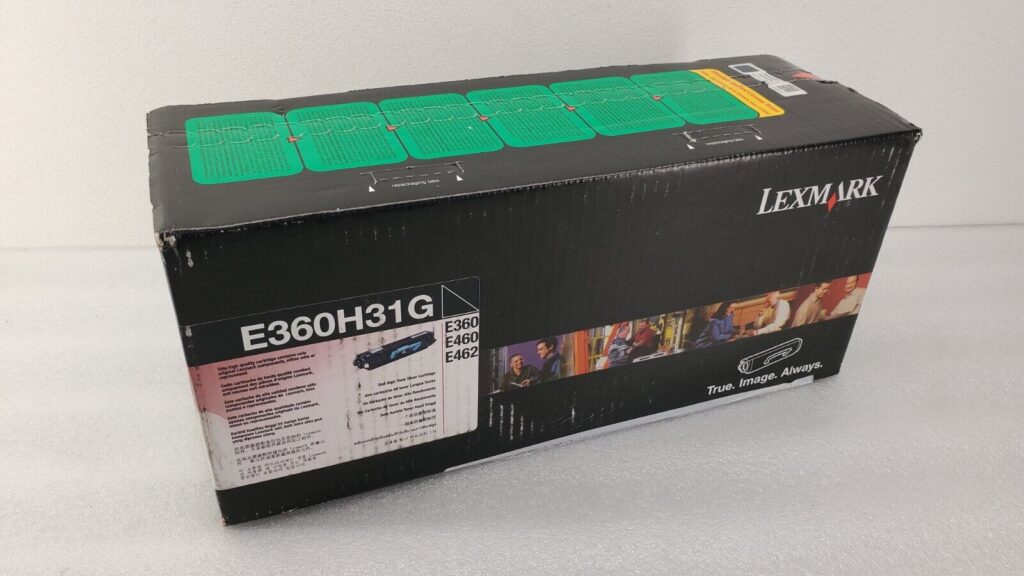 ‘-E360H31G LEXMARK Black High-Yield Toner