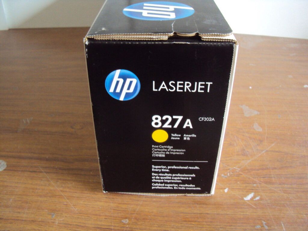CF302A (827A) Yellow Toner Cartridge