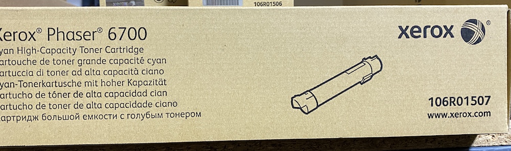 106R01507 (106R1507) High-Yield Cyan Toner