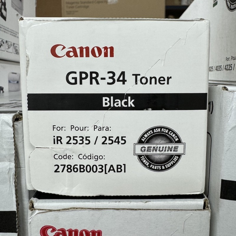 GPR34 (2786B003) Black Toner Cartridge